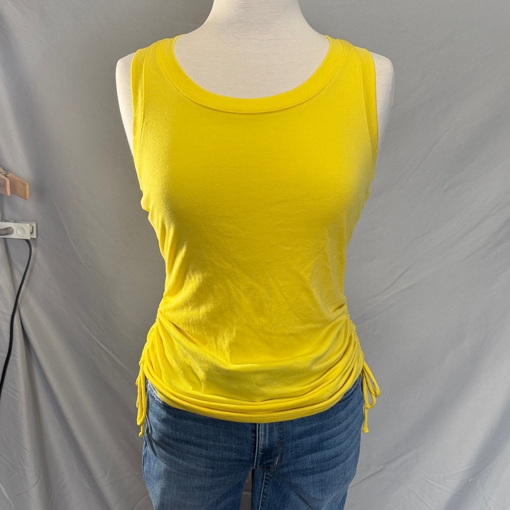 Simply Vera Vera Wang Bright Yellow Tank Top